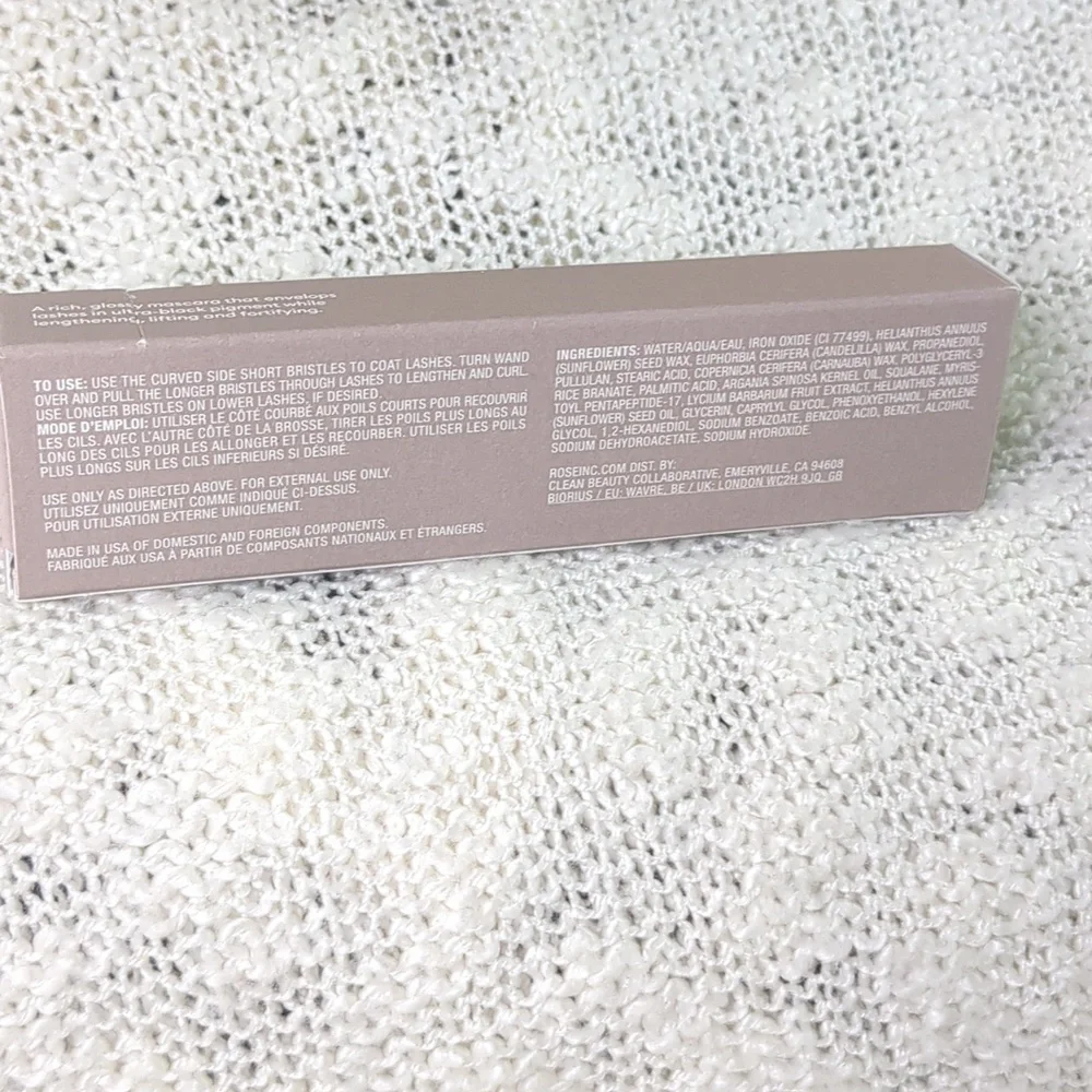 Rose Inc Ultra-Black Lash Lift Serum Mascara in Black, 10.7ml/0.36fl oz